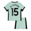 Chelsea Nicolas Jackson #15 Tredjedraktsett Barn 2023-24 Kortermet (+ korte bukser)